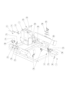 Electrical Assembly Kawasaki Diagram and Parts List for M72-KW LC-53AB5GFZ750-29HP-DFI-OHV-LC Cub Cadet Lawn Tractor